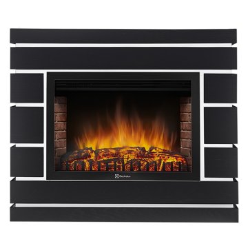 Каминокомплект Electrolux EFP/P-3020LS N портал Moderno 30 шпон чёрный дуб