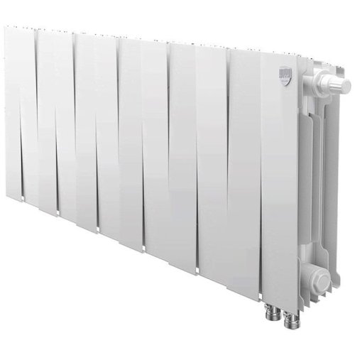 Биметаллический радиатор отопления Royal Thermo PianoForte 300 VR80-12 секц. белый — фото 1