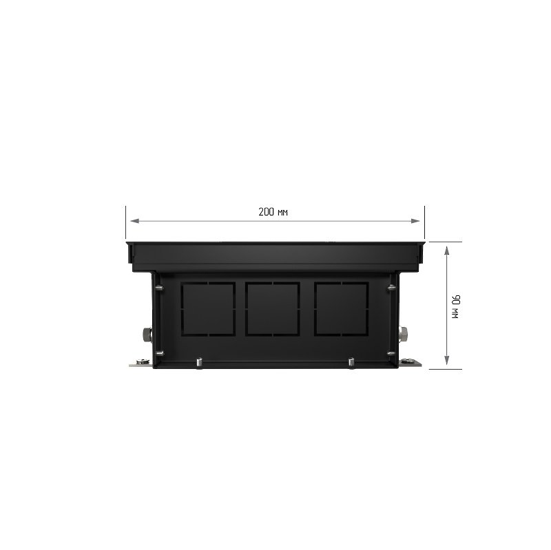 Внутрипольный конвектор Royal Thermo Atrium 90/250/1600-DG-U-NA