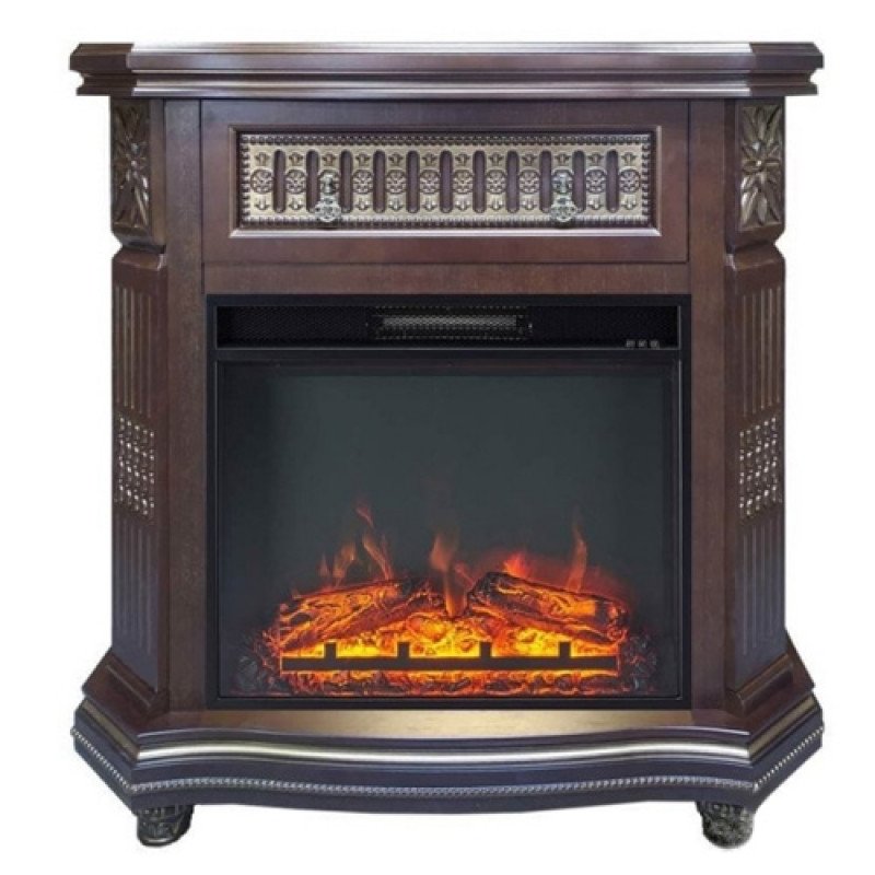 Каминокомплект Interflame Джессика темный дуб с очагом Foton 23 LED — фото 1