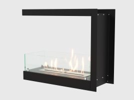 Встроенный биокамин Lux Fire Торцевой 755 М