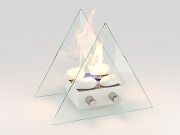 Настольный биокамин Lux Fire Вулкан M КН-0017М-06
