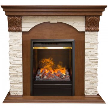 Каминокомплект RealFlame Dublin LUX STD/EUG AO с очагом 3D Olympic