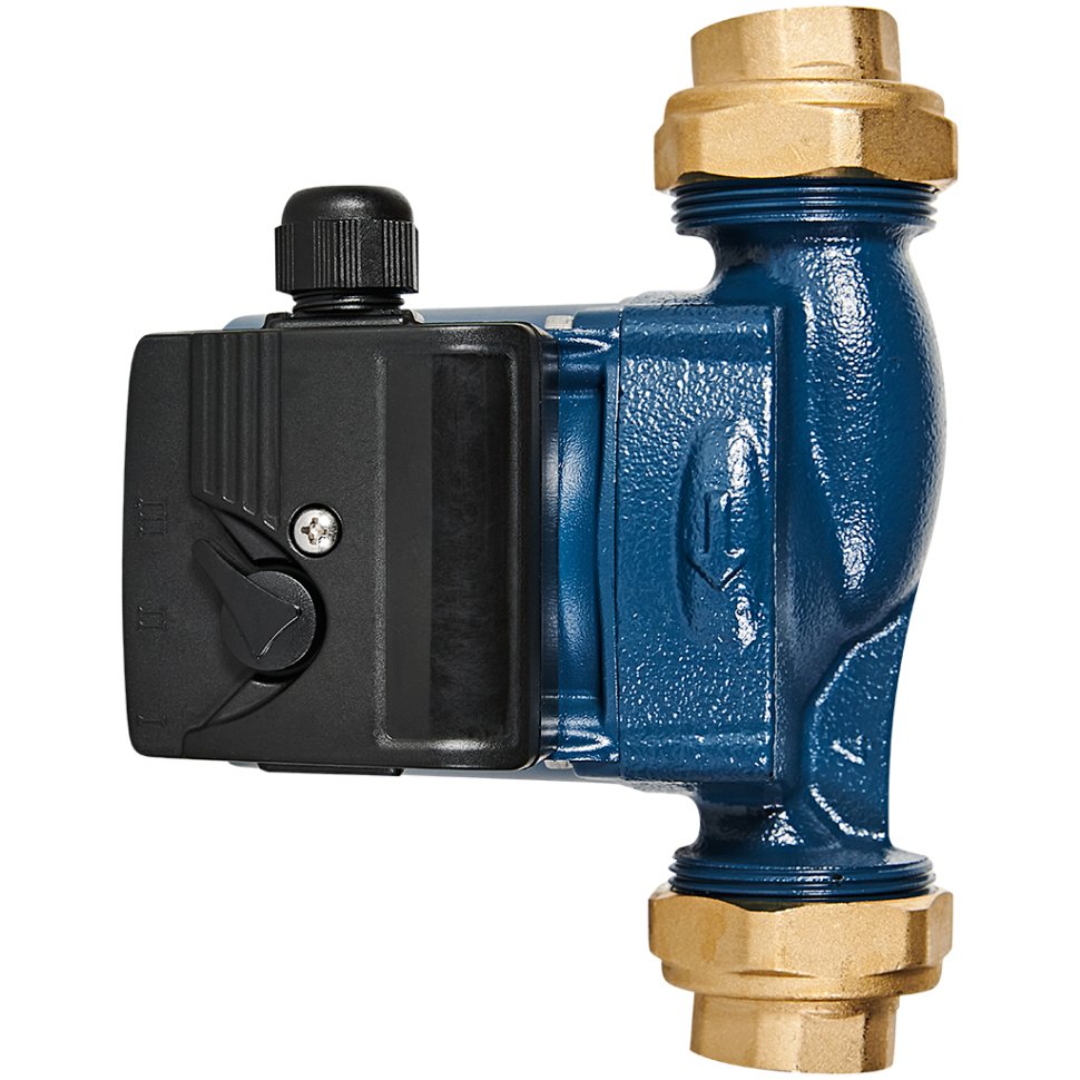 Циркуляционный насос Stout 25-60/130 220/240V 50Hz с латунными гайками G 1 1/2 x Rp 1