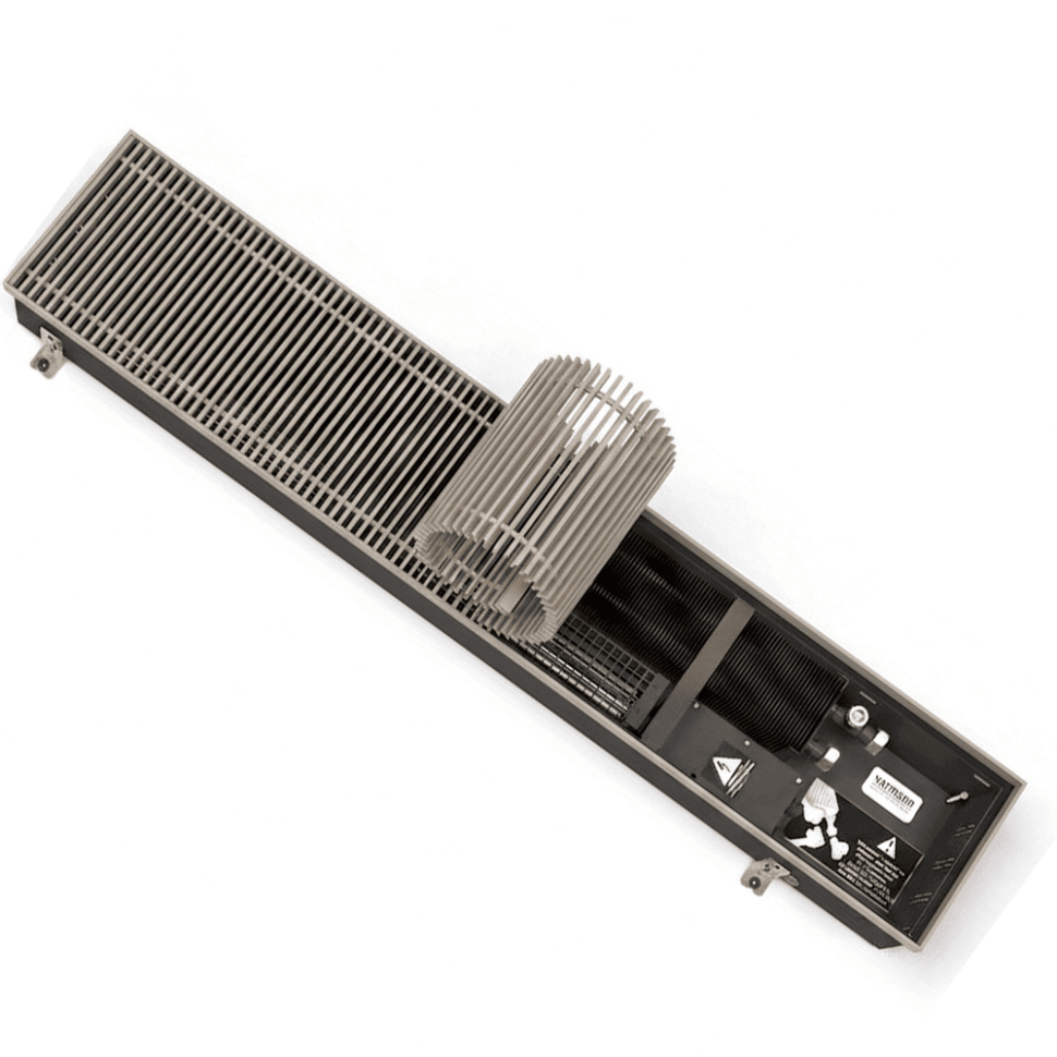 Внутрипольный конвектор Varmann Qtherm Q 230.75.1750 RR U RAL7039 Внутрипольный конвектор Varmann Qtherm Q 230.75.1750 RR U RAL7039