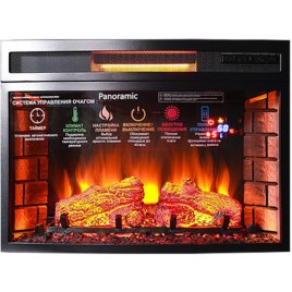 Каминокомплект Interflame Рим с очагом Panoramic 25 LED FX QZ белый
