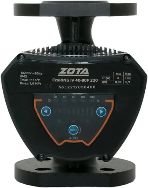 Циркуляционный насос Zota EcoRING IV 40-80F 220 — фото 1
