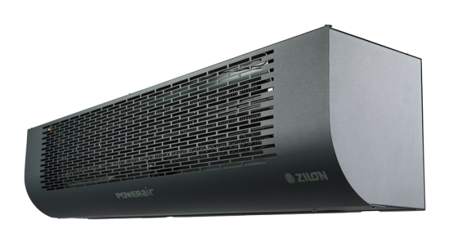 Электрическая тепловая завеса Zilon ZVV-1.5E9T 4.0 в исполнении RAL 7016