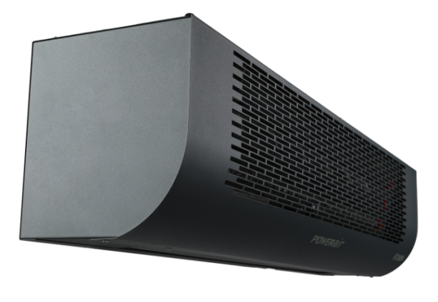 Электрическая тепловая завеса Zilon ZVV-1.5E9T 4.0 в исполнении RAL 7016