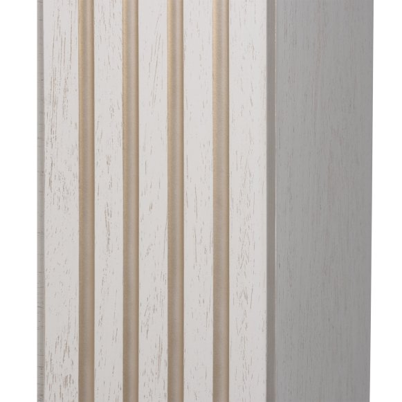 Портал Firelight Siena 42/40/36 слоновая кость с золотой патиной