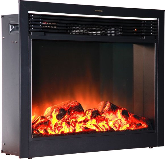 Изображение товара Каминокомплект Interflame Римини белый с очагом Jupiter FX M Black