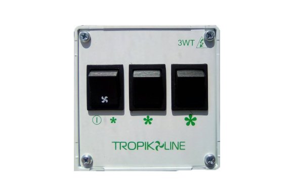 Изображение товара Водяная тепловая завеса Тропик X432W20 Black 32000 Вт, IP21, монтаж на стену