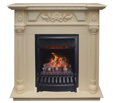 Каминокомплект RealFlame Dacota STD/EUG WT с очагом 3D Oregan