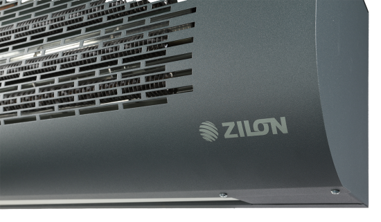 Электрическая тепловая завеса Zilon ZVV-2E12T 4.0 в исполнении RAL 7016