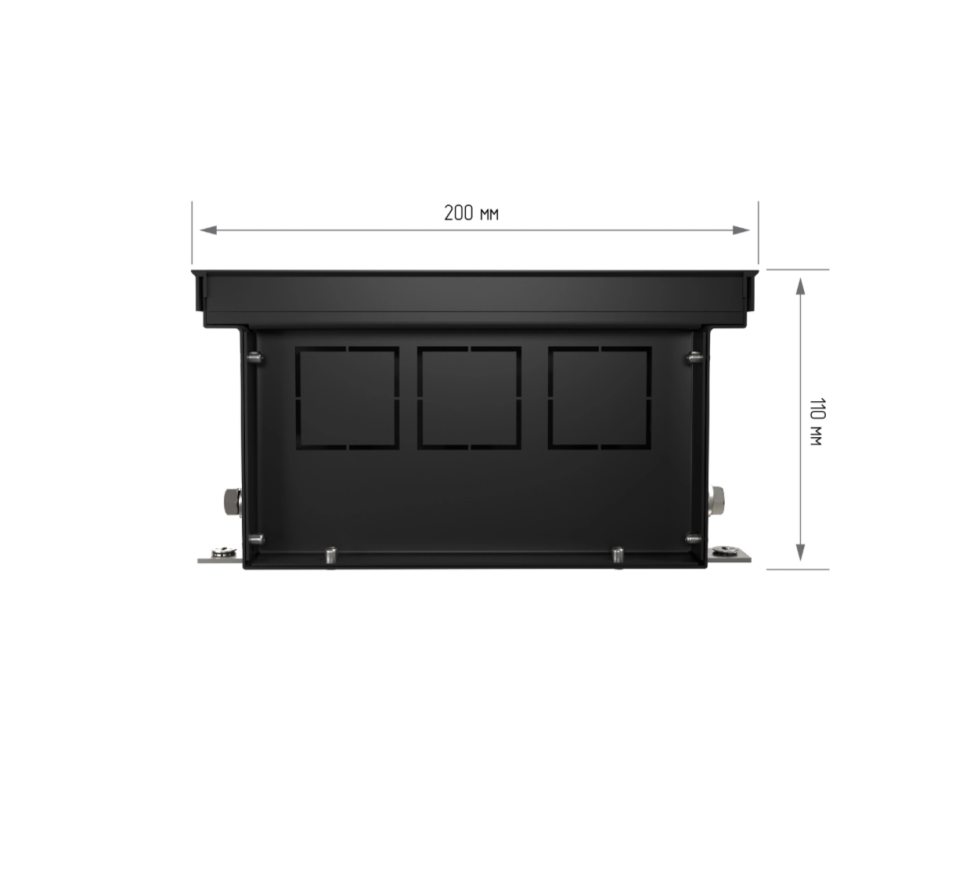 Внутрипольный конвектор Royal Thermo Atrium 110/200/1200-DG-U-NA
