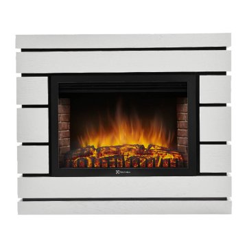 Каминокомплект Electrolux EFP/P-2520LS N портал Moderno 25 шпон белый дуб