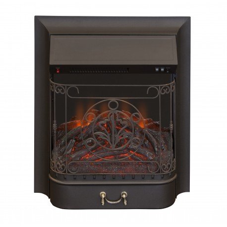 Изображение товара Электрокаминокомплект RealFlame Corfino WT с эффектом пламени и каменным порталом