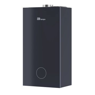 Настенный газовый котел E8 tempo GHA24W (стеклянная панель серый графит)