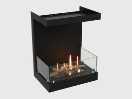 Встроенный биокамин Lux Fire Фронтальный 500 M ВБКФ-500М