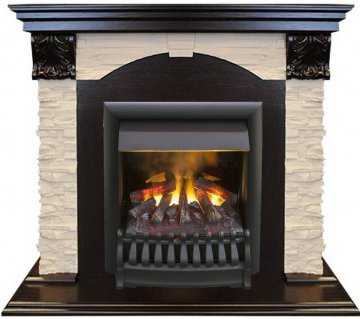 Каминокомплект RealFlame Dublin LUX STD/EUG DN с очагом 3D Oregan