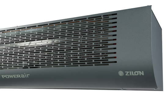 Электрическая тепловая завеса Zilon ZVV-2E18T 4.0 в исполнении RAL 7016