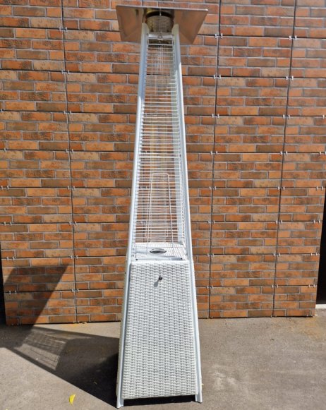 Изображение товара Уличный газовый обогреватель WWT 13I Rotang White Mini 1.8m мощностью 11 кВт