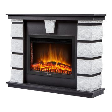 Каминокомплект Electrolux EFP/P-2520LS N портал Excalibur 25 камень белый