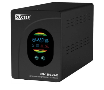 Источник бесперебойного питания RUCELF UPI-1200-24-E