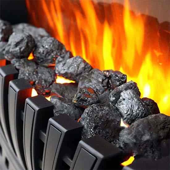 Каминокомплект Хорошие Камины Марс с очагом Royal Flame Aspen Black белое дерево — фото 6