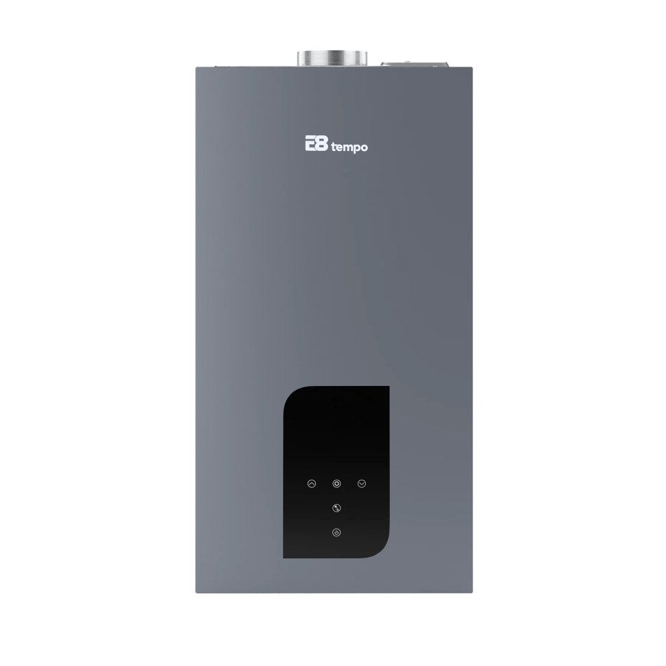 Настенный газовый котел E8 tempo GHB24W (серая металлическая панель)