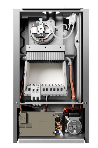 Настенный газовый котел E8 tempo GHB24W (серая металлическая панель)