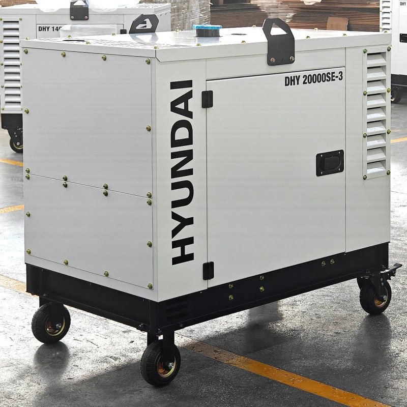 Дизельный электрогенератор Hyundai DHY 20000SE-3