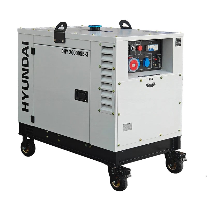 Дизельный электрогенератор Hyundai DHY 20000SE-3