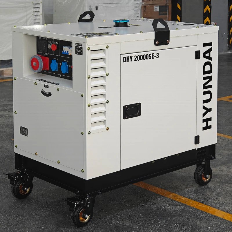 Дизельный электрогенератор Hyundai DHY 20000SE-3