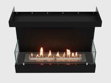 Встроенный биокамин Lux Fire Фронтальный 640 S ВБКФ-640S