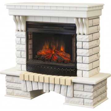 Каминокомплект RealFlame Country 25/25,5 WT с очагом Firefield 25 S IR