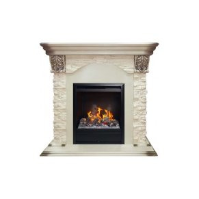 Каминокомплект RealFlame Dublin LUX STD/EUG WT с очагом 3D Olympic