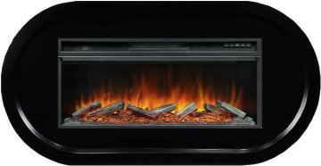 Каминокомплект Royal Flame Ellipse с очагом Vision 42 LOG LED black
