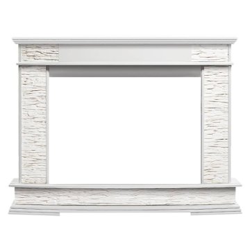 Портал Firelight Scala 30 сланец скалистый белый/шпон белый дуб