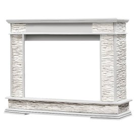 Портал Firelight Scala 30 сланец скалистый белый/шпон белый дуб