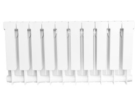 Радиатор биметаллический STOUT Alpha 350 (10 секций)