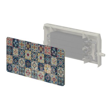 Настенный дизайн-конвектор Varmann Glasskon GLK H W V 115.450.1820 горизонтальный