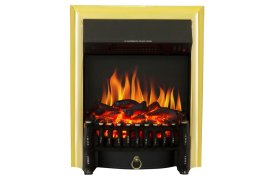Каминокомплект Royal Flame California STD CRM (Разборный) с очагом Fobos FX Brass санд сноу