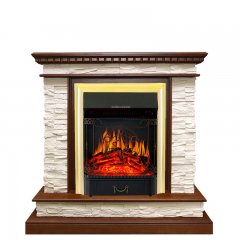 Каминокомплект Royal Flame Calgary с очагом Majestic FX Brass