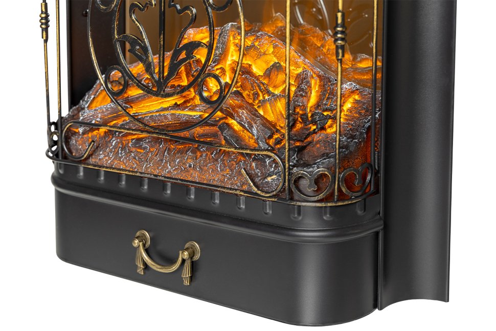 Каминокомплект Royal Flame California STD CRM (Разборный) с очагом Majestic FX M Black RC санд антрацит — фото 6