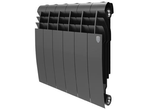 Биметаллический радиатор отопления Royal Thermo BiLiner 350 10 секций Noire Sable