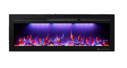 Каминокомплект Interflame Гранд с очагом FreeSpace 55 LED FX QZ белый — фото 2