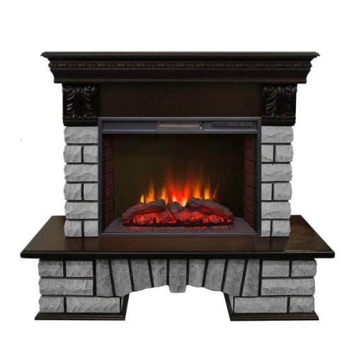 Каминокомплект RealFlame Country LUX Rock 25/25,5 с очагом Sparta 25,5 LED Каминокомплект RealFlame Country LUX Rock 25/25,5 с очагом Sparta 25,5 LED