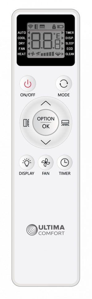 Настенная сплит-система Ultima Comfort ECP-24PN-IN/ECP-24PN-OUT Eclipse 2026 — фото 5