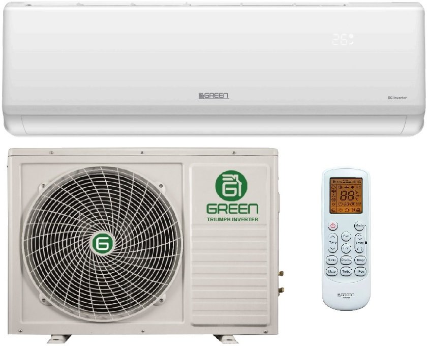 Сплит-система Green TSI-09HRIY3/TSO-09HRIY3 Triumph Inverter
